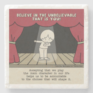 Porta-copo De Pedra Caractere Principal