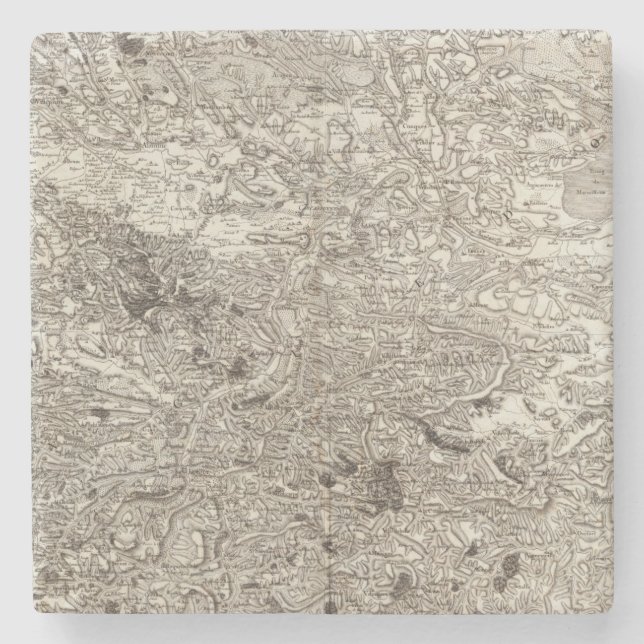 Porta-copo De Pedra Carcassonne (Frente)