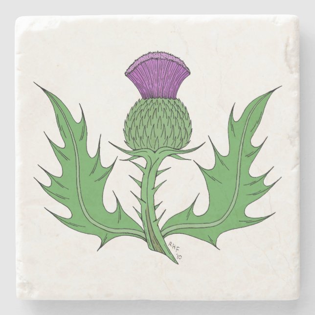 Porta-copo De Pedra Cardo (Frente)