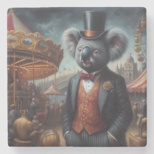 Porta-copo De Pedra Carnaval de Koala