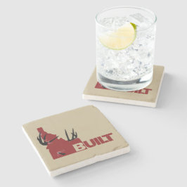 Porta-copo De Pedra Carregando Buck