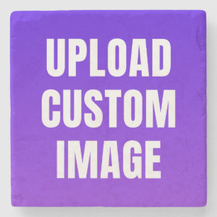 Porta-copo De Pedra Carregar imagem personalizada - Adicione a sua par