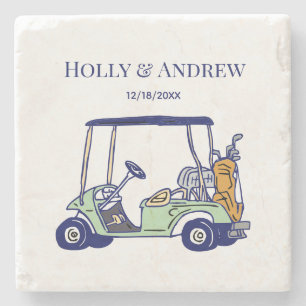 Porta-copo De Pedra Carrinho de Golfe Bolsa de Clubes DIY Múltiplas Co