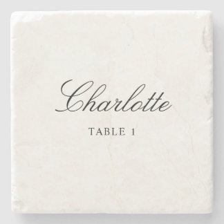 Porta-copo De Pedra Cartão de acompanhante de azulejo elegante e único