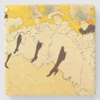 Cartaz da Dançarina Amarela de Toulouse Lautrec