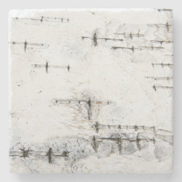 Porta-copo De Pedra Cartões de Latido de aves