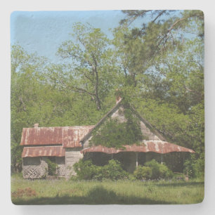 Porta-copo De Pedra Casa Abandonada na Porta copos da Praça Georgia