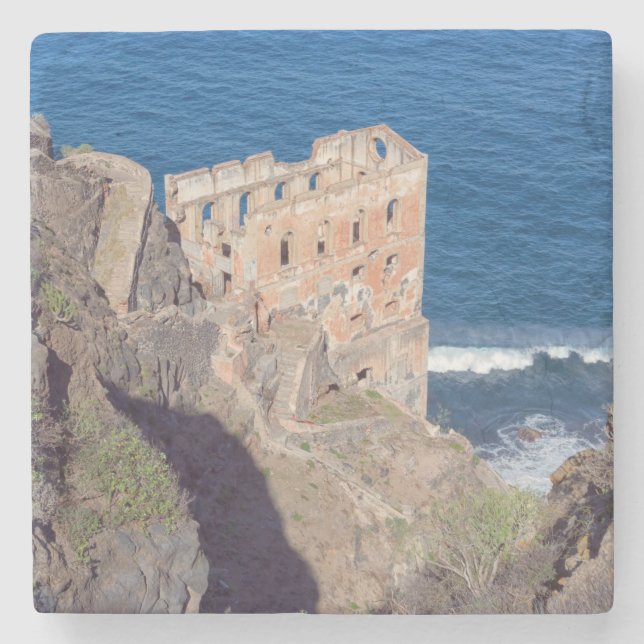 Porta-copo De Pedra Casa Hamilton (Frente)