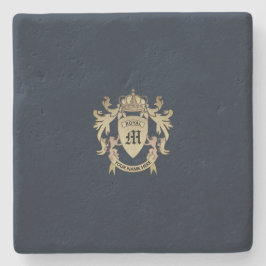 Porta-copo De Pedra Casaco De Armas