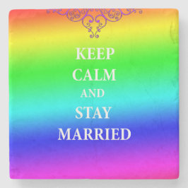 Porta-copo De Pedra Casamento de aspas positivas Porta copos da pedra