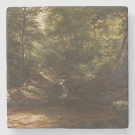 Porta-copo De Pedra Cascata na Floresta - George Hetzel