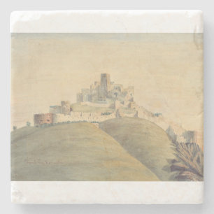 Porta-copo De Pedra Castelo de Trencin no oeste da Eslováquia