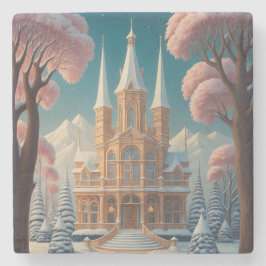 Porta-copo De Pedra Castelo dos Sonhos Sussuros