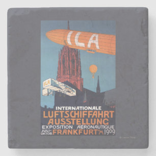 Porta-copo De Pedra Catedral vermelha - ?a exposição aeronáutica