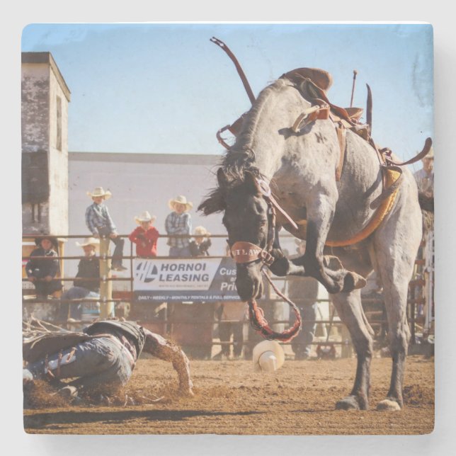 Porta-copo De Pedra cavalo (Frente)