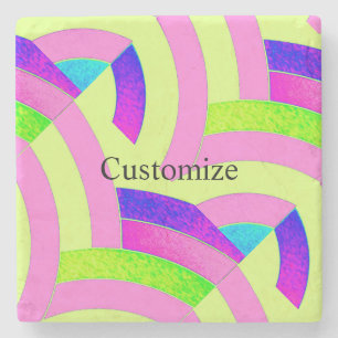 Porta-copo De Pedra Cavalos elegantes na moda modernos