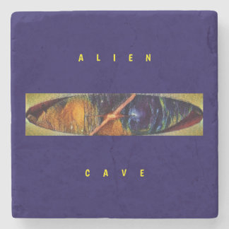 Porta-copo De Pedra Caverna Alien - Roxo 