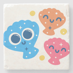 Porta-copo De Pedra Células espumantes