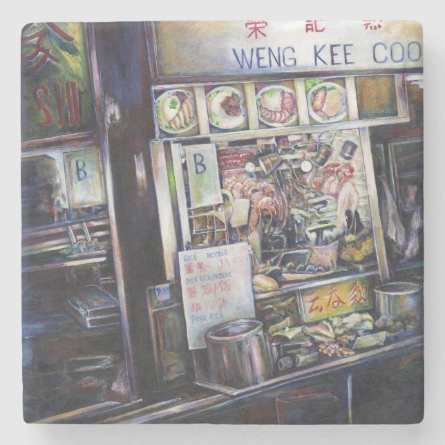 Porta-copo De Pedra Cenosillicaphia, Singapura (Frente)