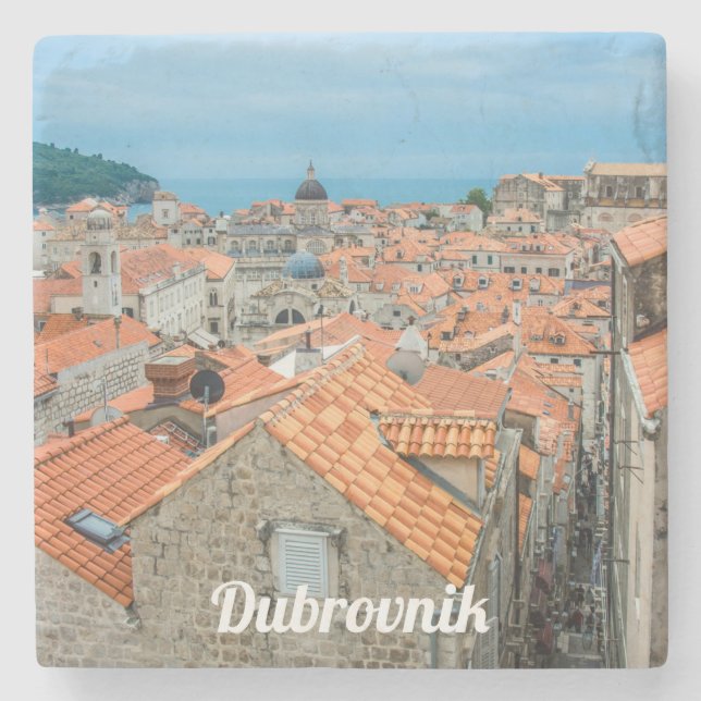 Porta-copo De Pedra Centro da cidade de Dubrovnik (Frente)