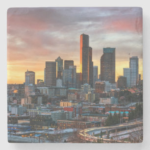 Porta-copo De Pedra Centro de Colômbia e Seattle do centro, Seattle