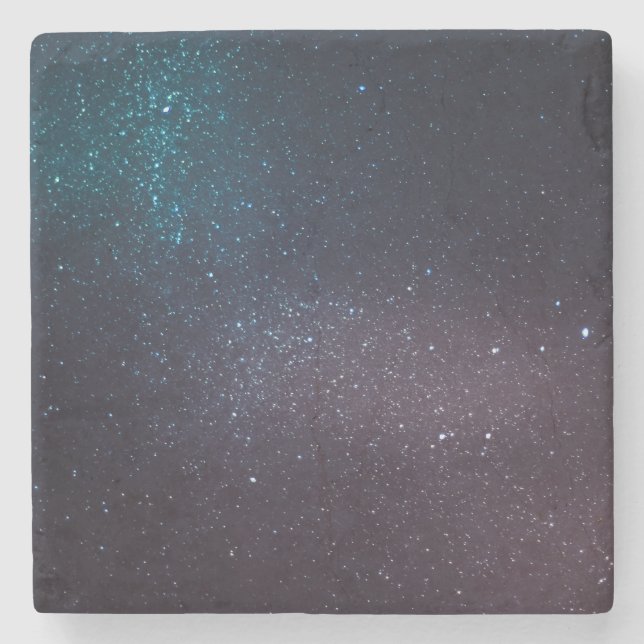 Porta-copo De Pedra Céu estrelado bonito (Frente)
