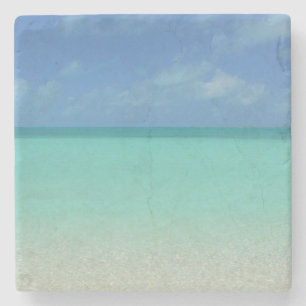 PORTA-COPO DE PEDRA "CÉU MAR E AREIA" PROTETOR DE COPO