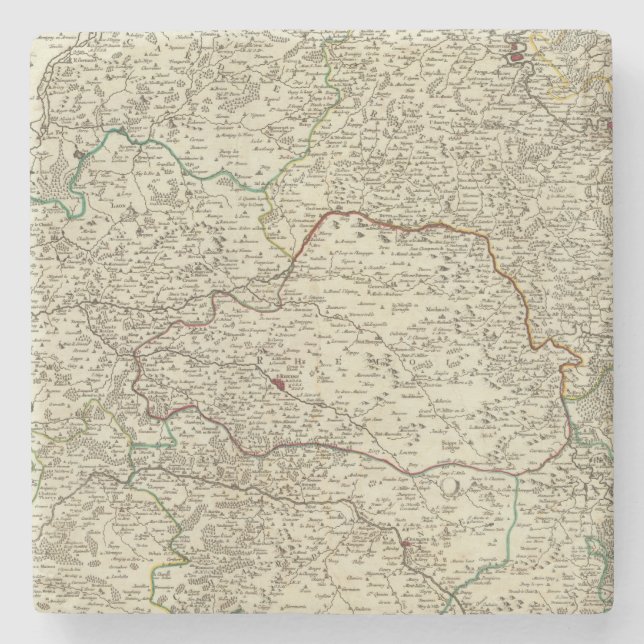 Porta-copo De Pedra Champagne, France 3 (Frente)