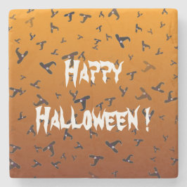 Porta-copo De Pedra Chapéus De Bruxas De Halloween