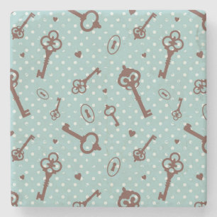 Porta-copo De Pedra Chaves retros dos namorados