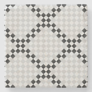 Porta-copo De Pedra Chess Pad de Kenneth Yoncich
