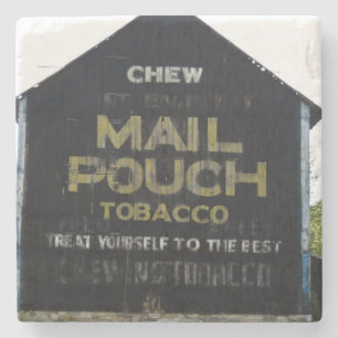Porta-copo De Pedra Chew Mail Pouch Antigo Celeiro Americana