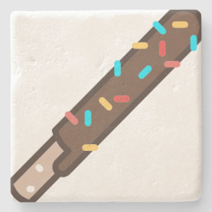 Porta-copo De Pedra chocolate