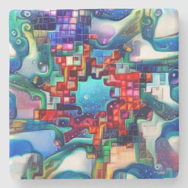 Porta-copo De Pedra Choicemaker (Frente)