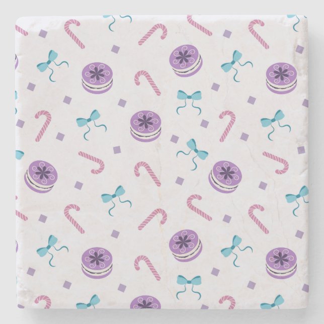 Porta-copo De Pedra Christmas Decor (Frente)