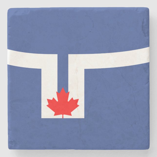 Porta-copo De Pedra Cidade de Toronto (Canadá) (Frente)
