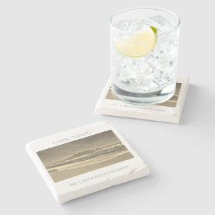 Porta-copo De Pedra Cidade do Cabo, Mesa, Montanha, Oceano de Praia, S