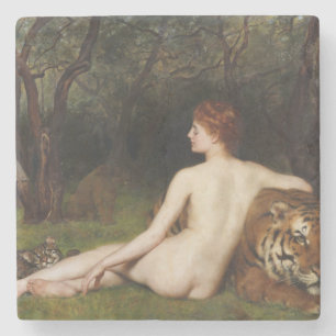 Porta-copo De Pedra Circe (Deusa Sensual Mágica) (por John Collier)