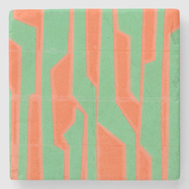 Porta-copo De Pedra Circuito Moderno I (Frente)