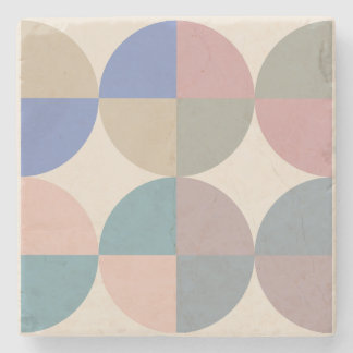 Porta-copo De Pedra Círculos