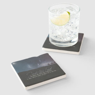 Porta-copo De Pedra Citação da Bíblia de Christmas Magi