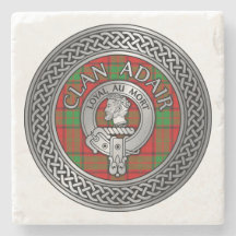 Clan Adair Crest & Tartan Knot