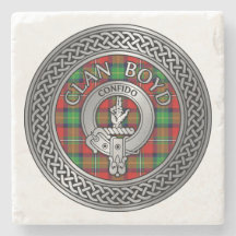 Clan Boyd Crest e Tartan Knot
