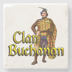 Porta-copo De Pedra Clan Buchanan Old Scottish Tavern