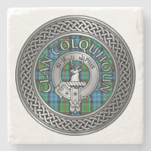 Clan Colquhoun Crest & Tartan Knot