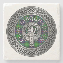Clan Farquharson Crest & Tartan Knot