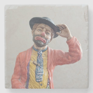 Porta-copo De Pedra Clássico, mas Legal Palhaço de Hobo