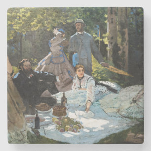 Porta-copo De Pedra Claude Monet - Almoço na Relva, Painel Direito