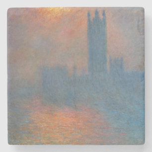 Porta-copo De Pedra Claude Monet - Casas do Parlamento Londres
