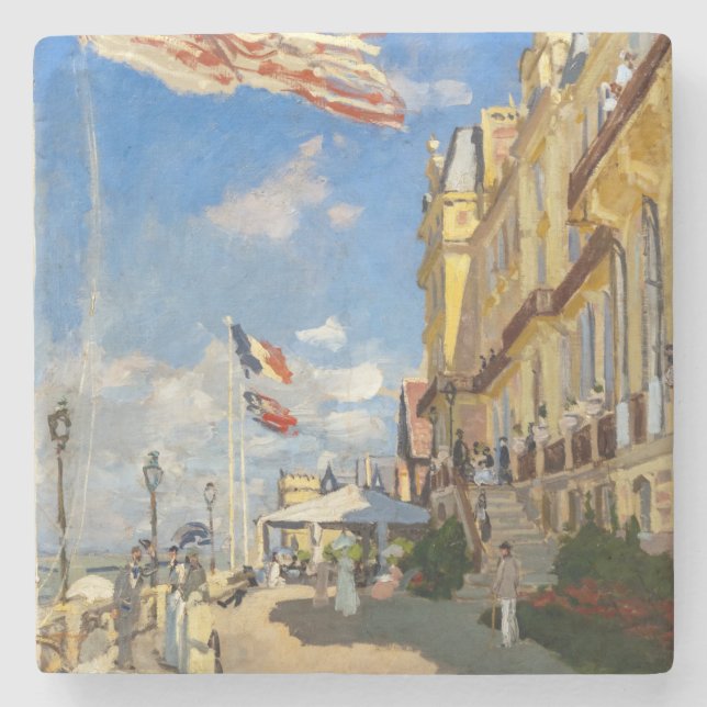 Porta-copo De Pedra Claude Monet - Hotel des Roches Noires, Trouville (Frente)